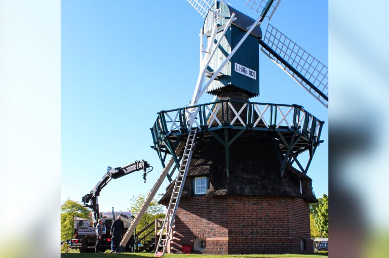 Außentreppe (Koker-Windmühle, Edewecht) (1/2)