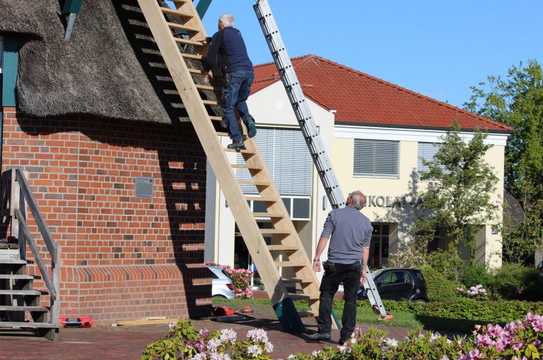 Außentreppe (Koker-Windmühle, Edewecht) (2/2)